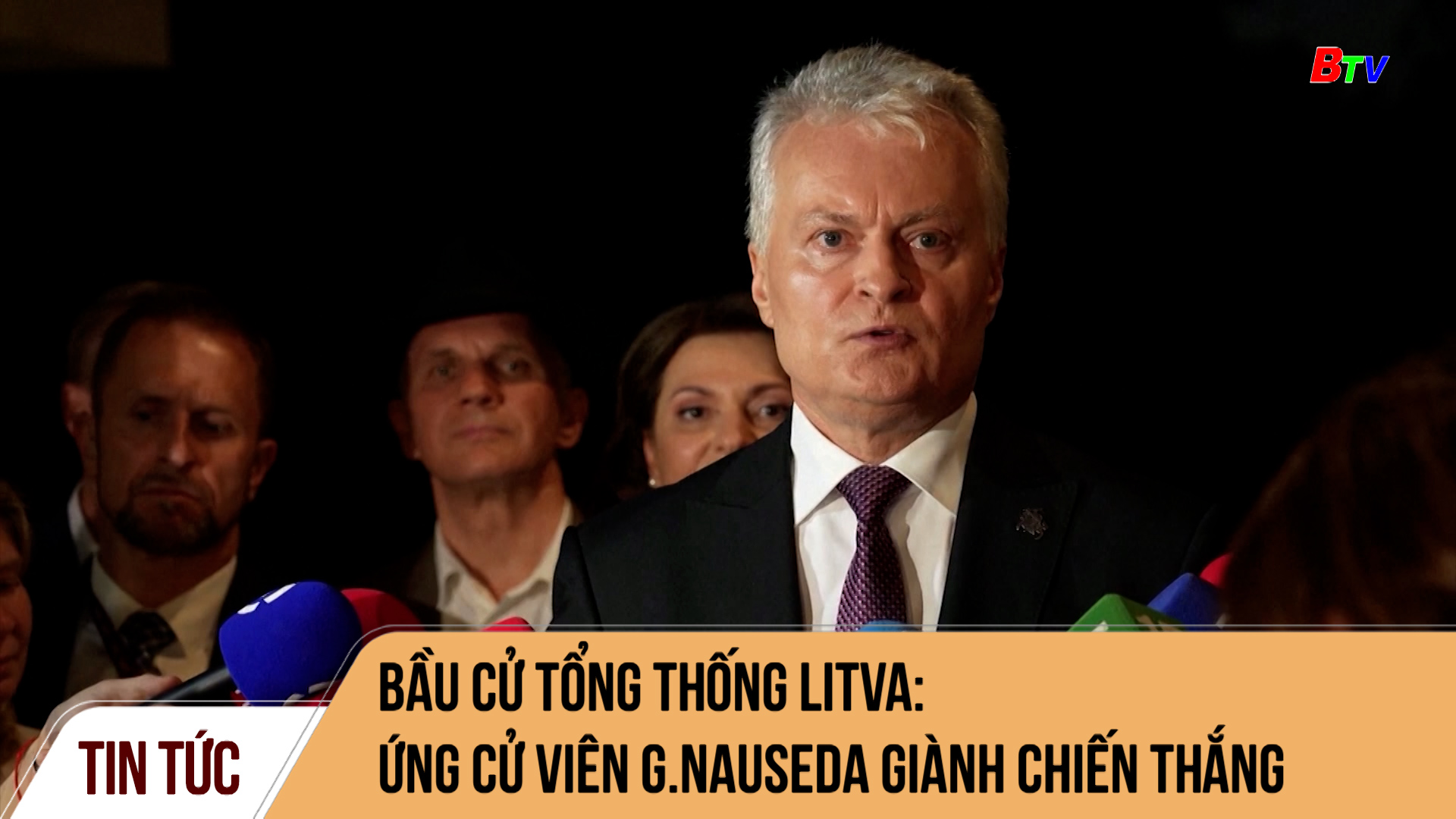 Bầu cử tổng thống Litva: ứng cử viên G.Nauseda giành chiến thắng